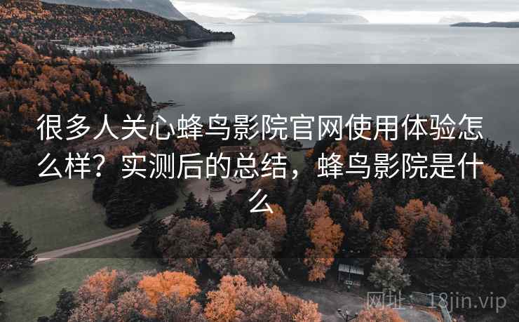很多人关心蜂鸟影院官网使用体验怎么样？实测后的总结，蜂鸟影院是什么
